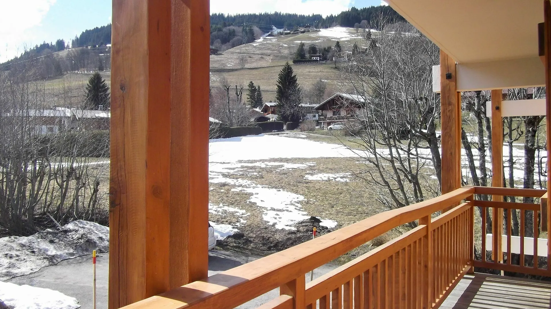 Comfortable, 1-Bedroom Apartment In Megeve With Mountain Views At The